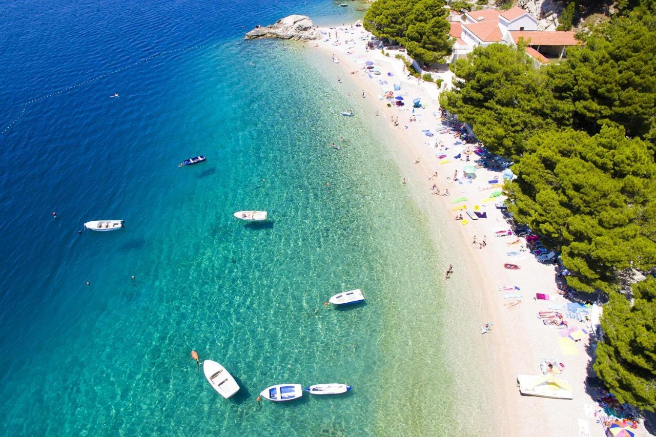 Rooms With A Parking Space Brela, Makarska - 17281 외부 사진
